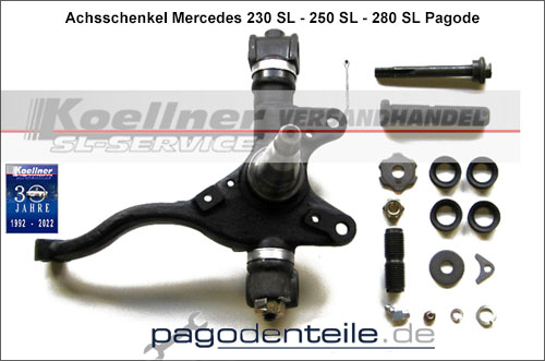 Achsschenkel im Tausch Mercedes SL Pagode